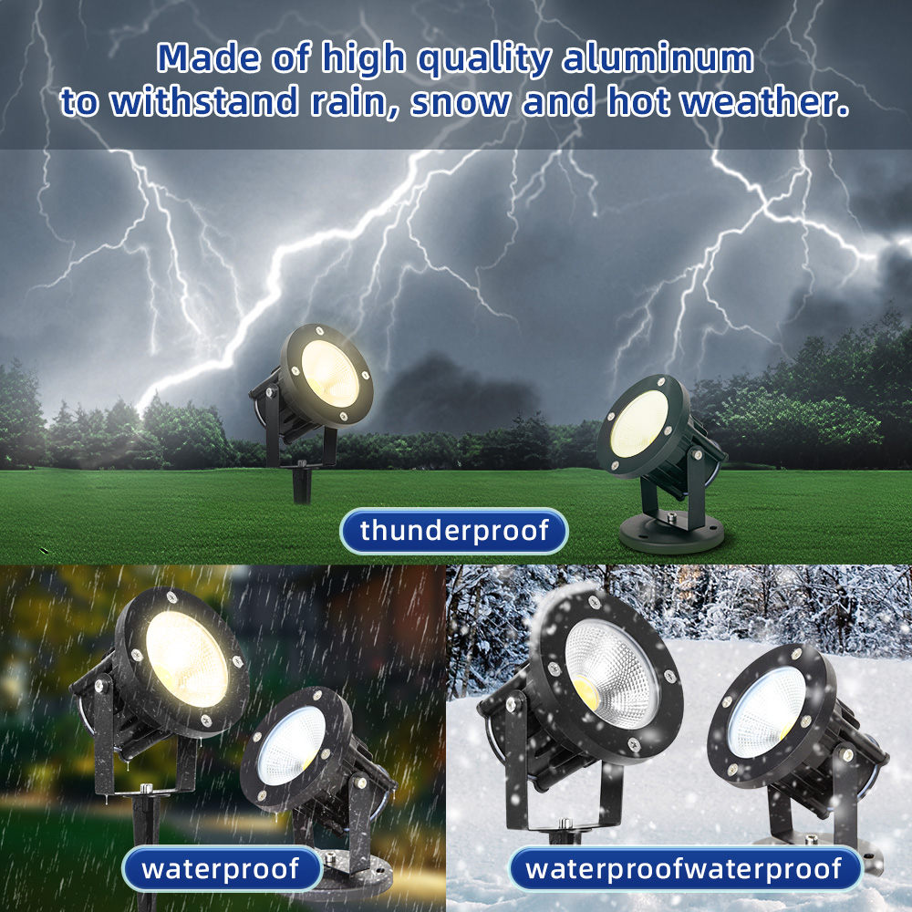 Outdoor Lighting Effects - مصباح حديقة LED GU10، إضاءة خارجية