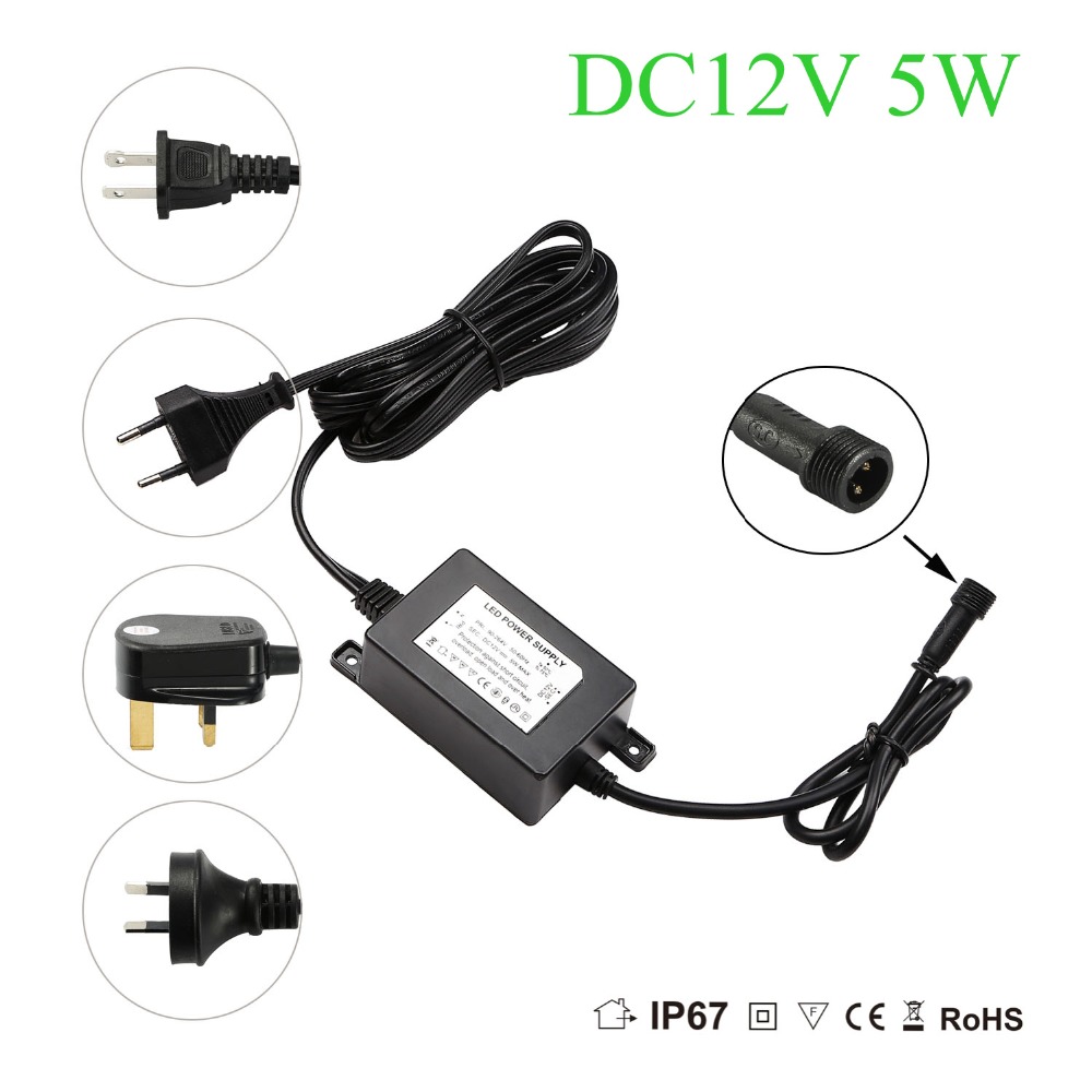 Outdoor Lighting Uk - محول طاقة مقاوم للماء IP67 بجهد