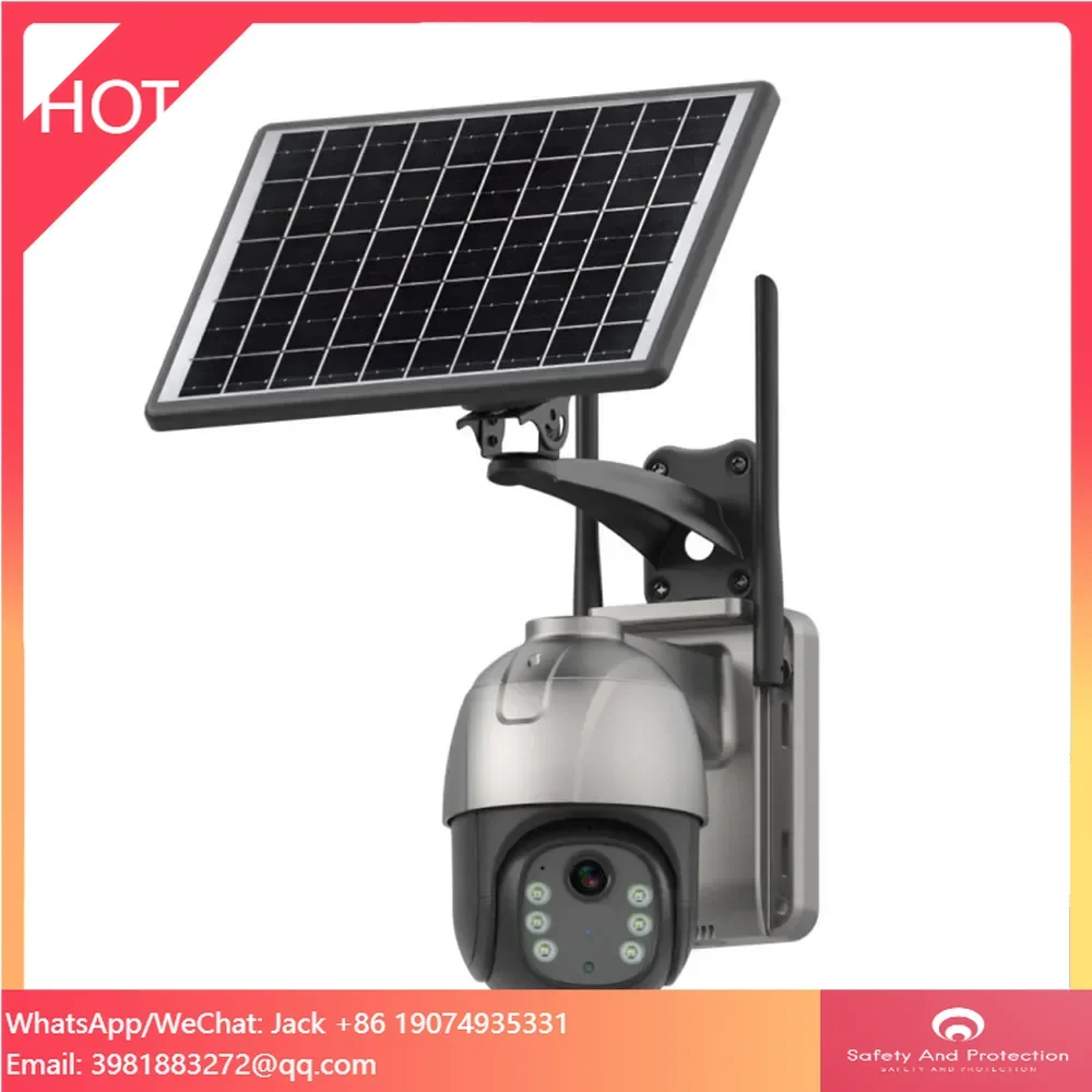 Outdoor Lighting Wireless - كاميرا مراقبة خارجية لاسلكية تعمل بالطاقة