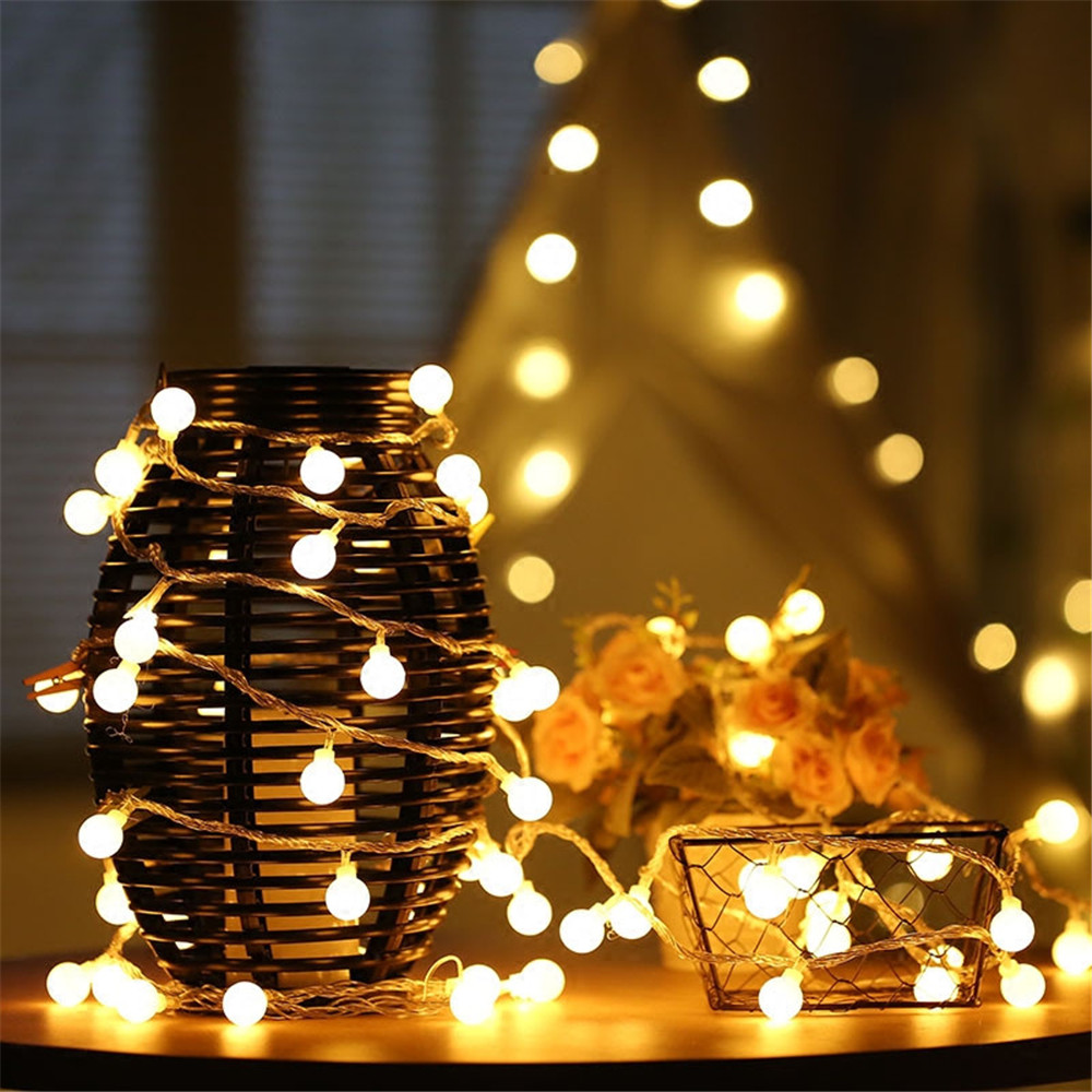 أضواء خيطية تعمل بالطاقة الشمس - مراجعة Outdoor Lighting Effects وسعره