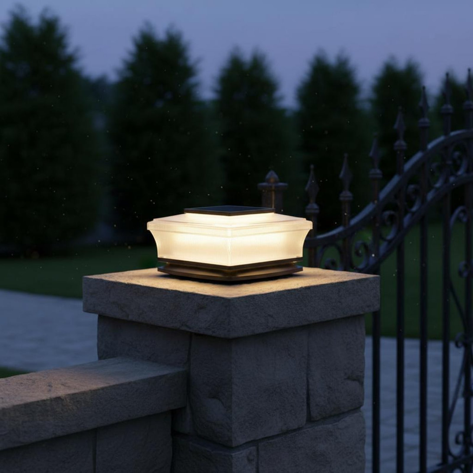 إضاءة عمودية شمسية لاسلكية مرب - مراجعة Outdoor Lighting Wireless وسعره