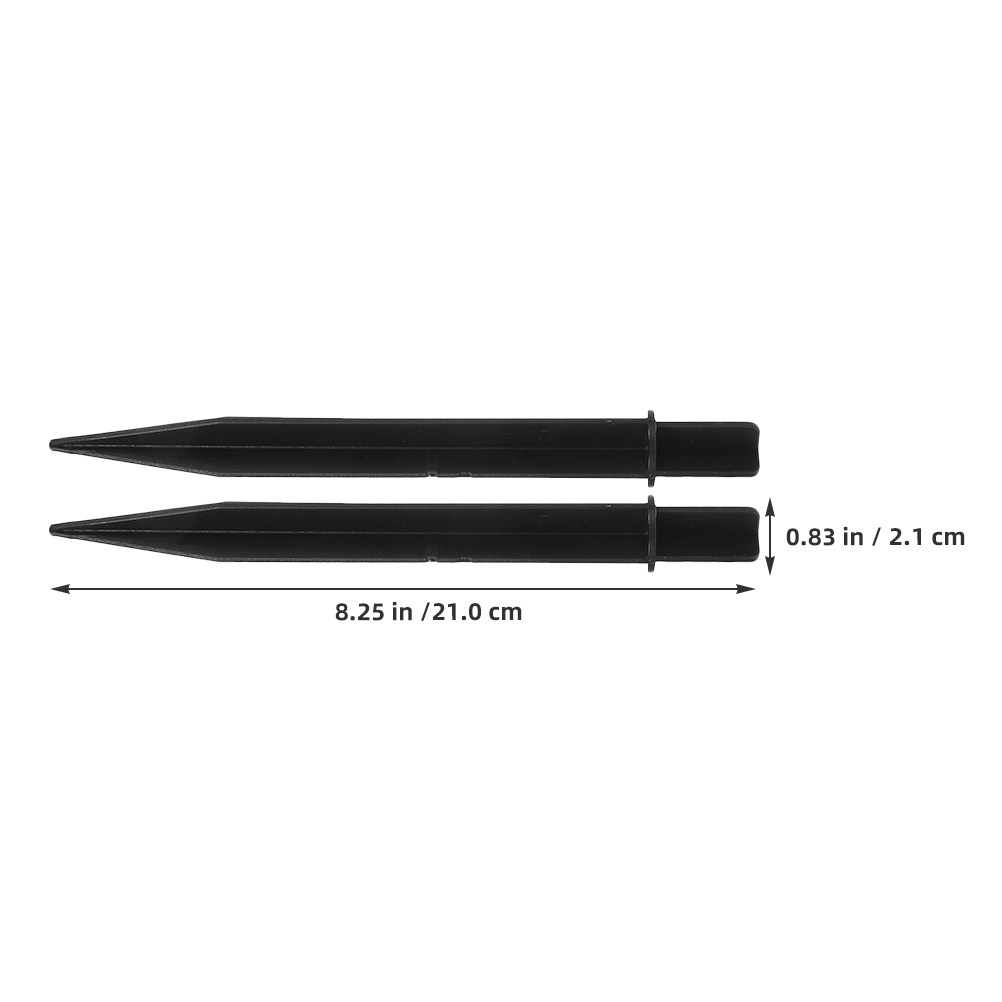 15 قطعة من أوتاد التثبيت السود - مراجعة Outdoor Lighting Black وسعره