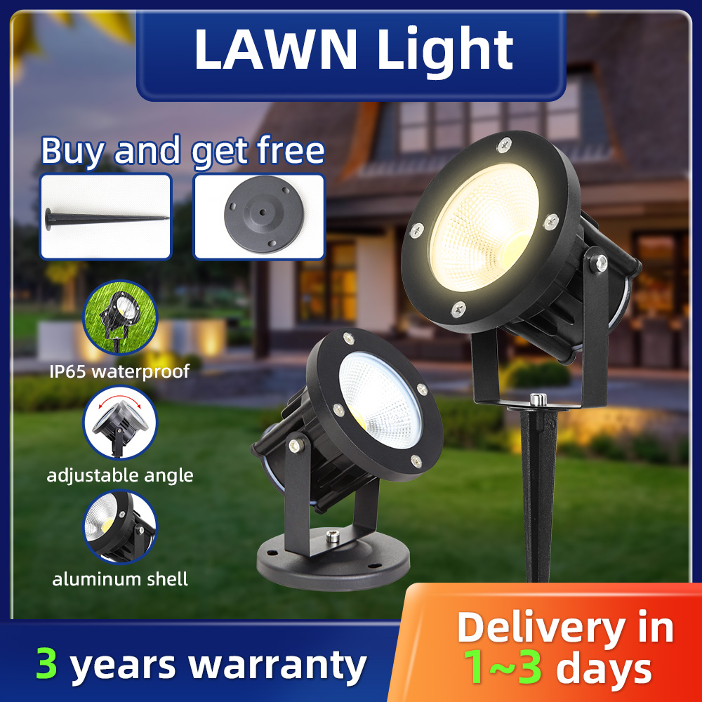 مصباح حديقة LED GU10، إضاءة خا - مراجعة Outdoor Lighting Effects وسعره