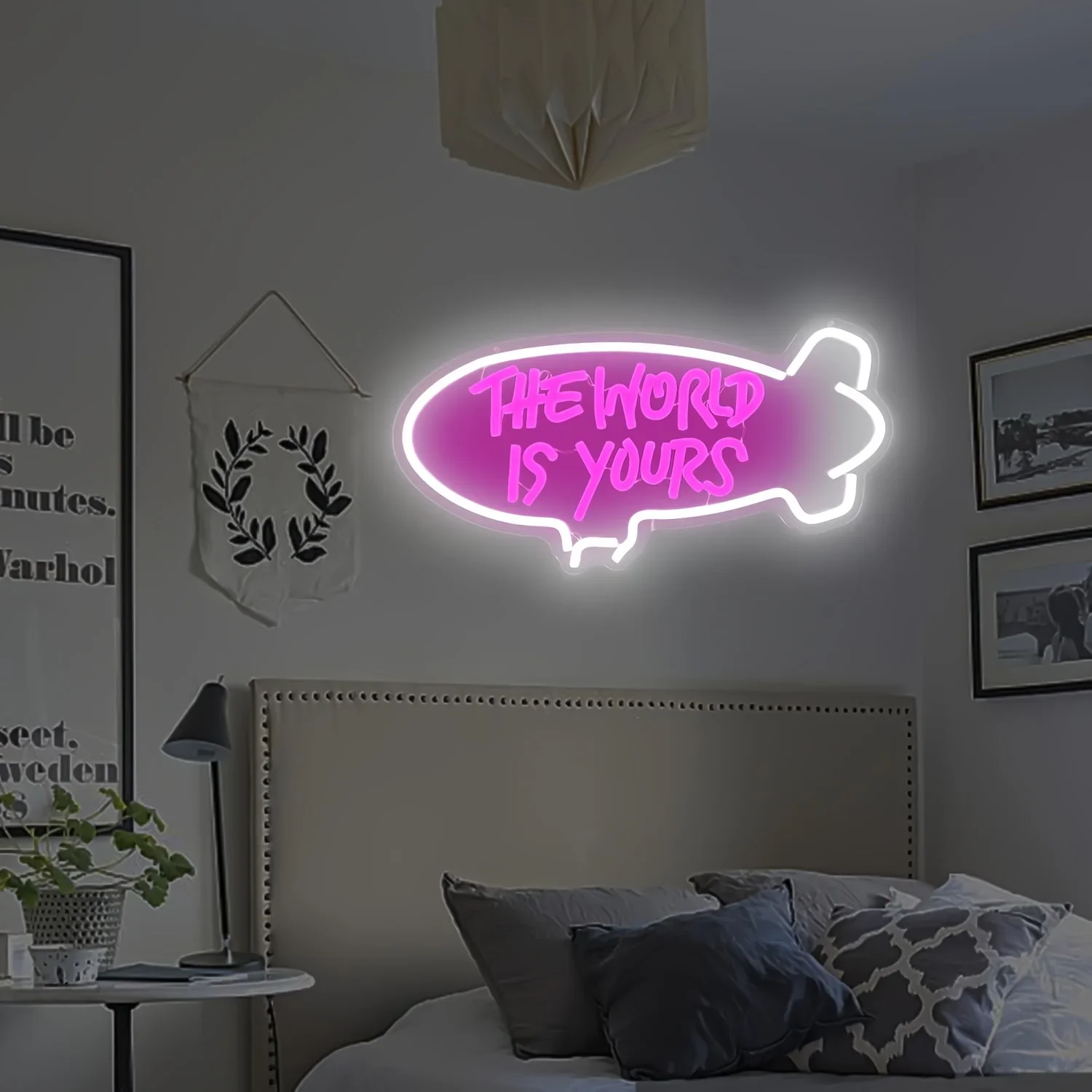 لافتة نيون LED قابلة للتعتيم ب - مراجعة Outdoor Lighting For Your Home وسعره