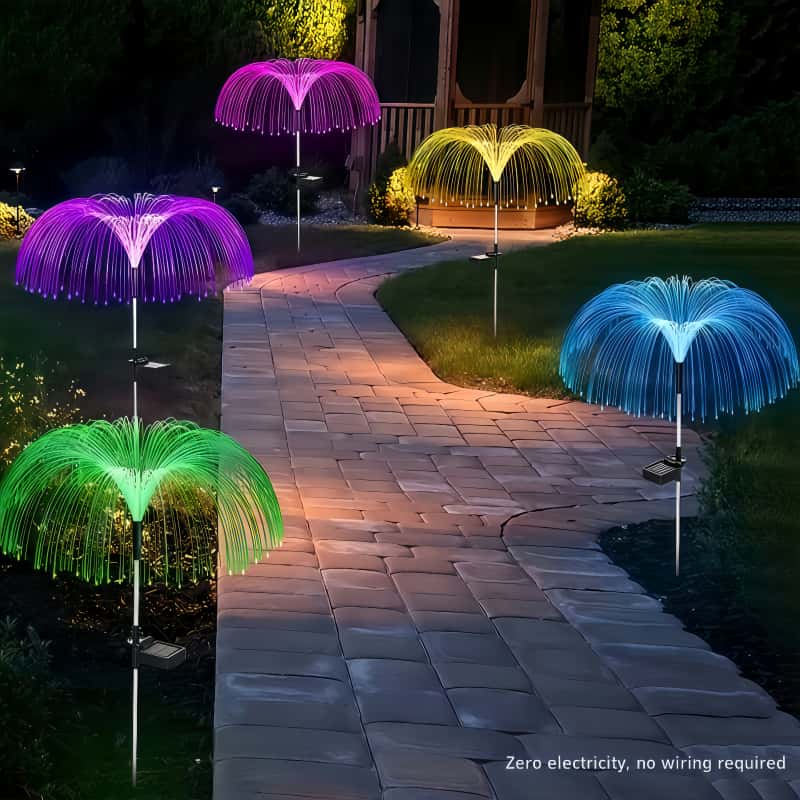 5 قطع من مصابيح LED الشمسية عل - مراجعة Outdoor Lighting Pathway وسعره