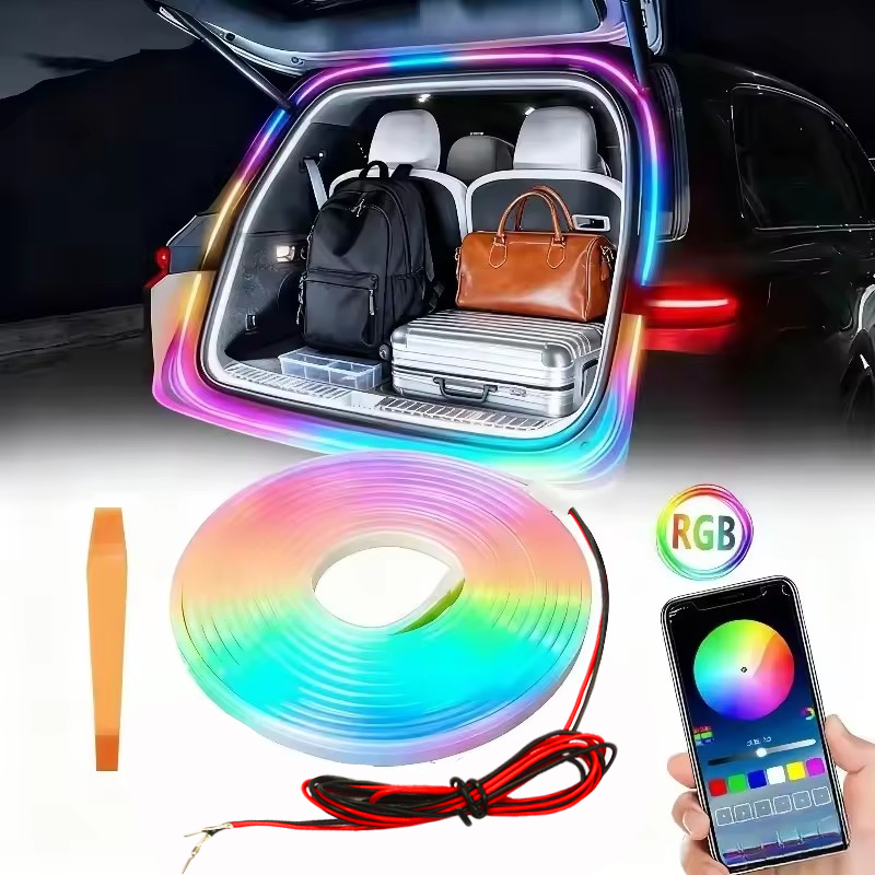 شريط إضاءة LED RGB لصندوق السي - مراجعة Outdoor Lighting Effects وسعره
