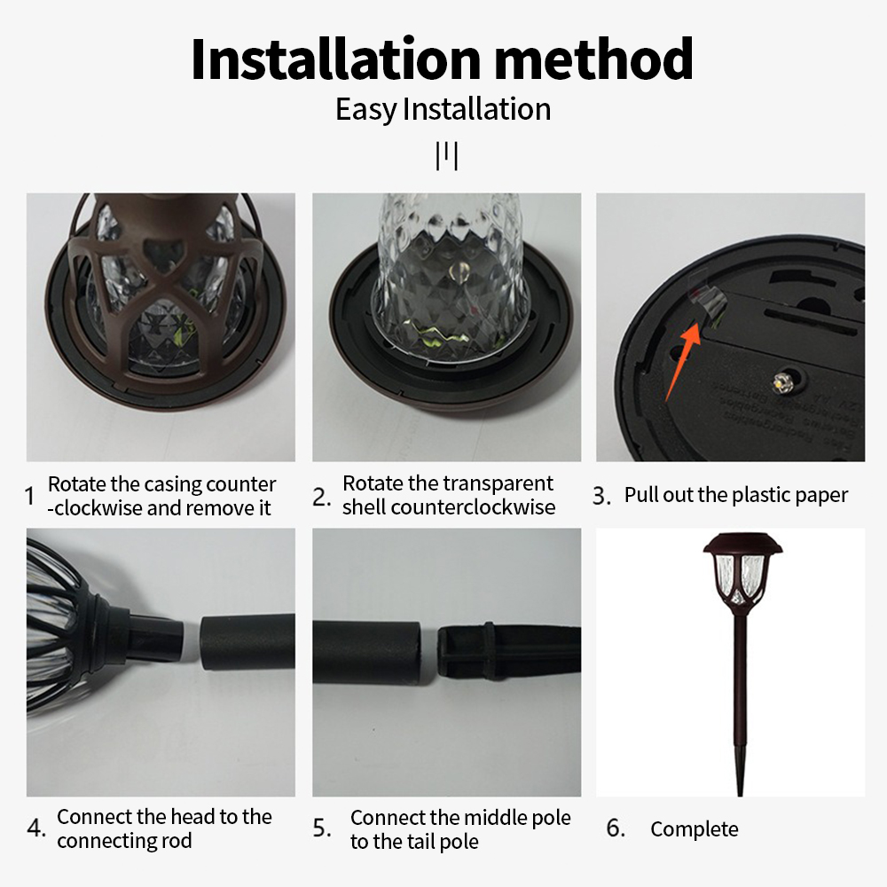 مصباح حديقة شمسي LED مقاوم للم - مراجعة Outdoor Lighting Effects وسعره