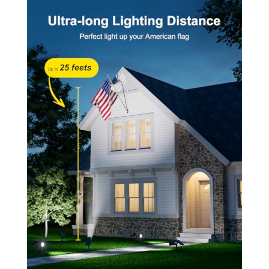 أضواء شمسية خارجية مقاومة للما - مراجعة Outdoor Lighting And Landscape وسعره