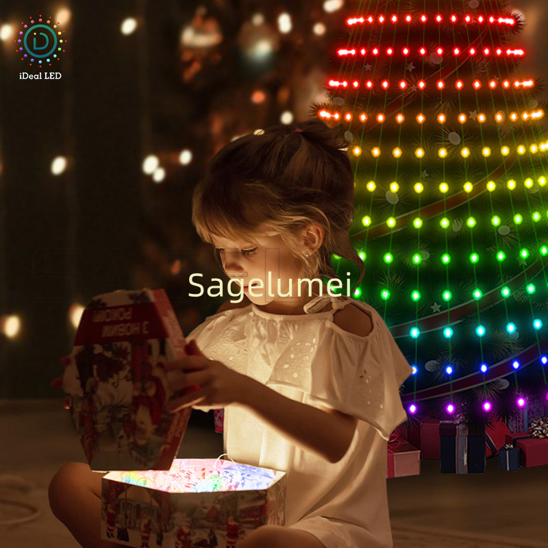 RGBIC 400 المصابيح أضواء عيد ا - مراجعة Outdoor Lighting Uk وسعره