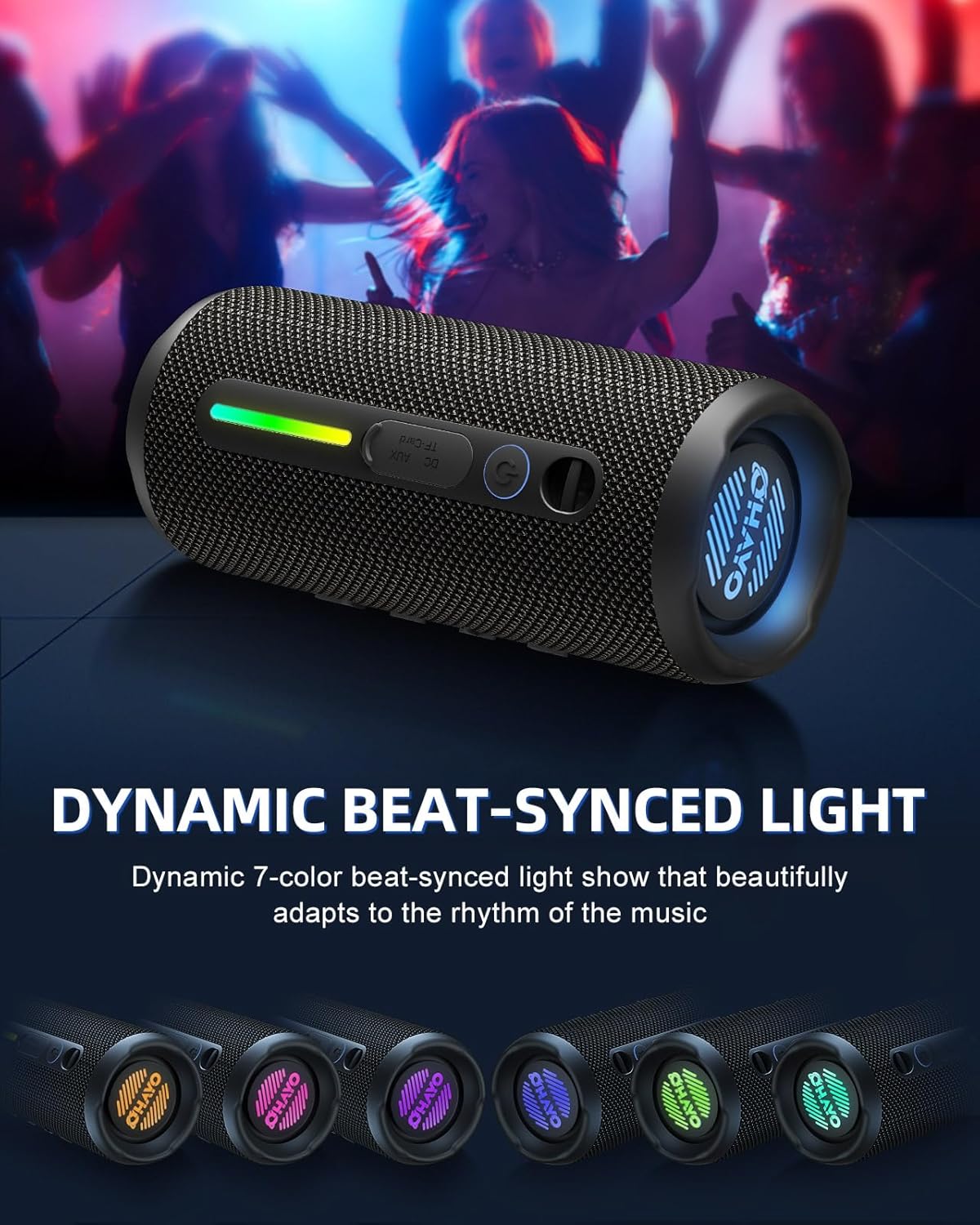 Ohayo S7 مكبر صوت بلوتوث محمول - مراجعة Outdoor Lighting Wireless وسعره