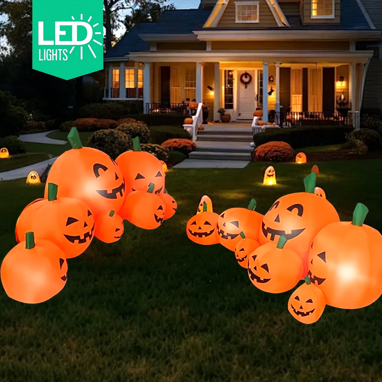 وصول جديد: زينة قرع قابلة للنف - مراجعة Outdoor Lighting Effects وسعره