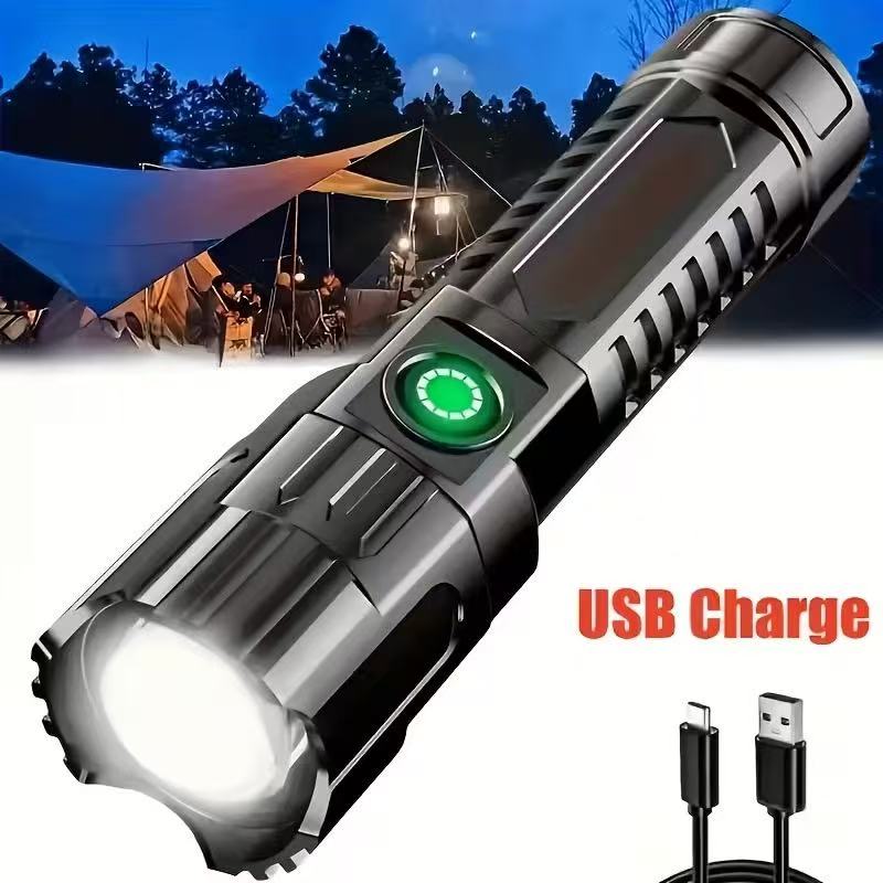 مصباح يدوي LED جديد عالي الطاق - مراجعة Outdoor Lighting Black وسعره