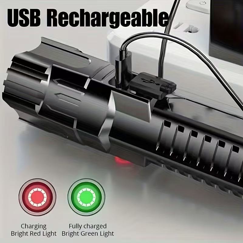 مصباح يدوي LED جديد عالي الطاق - مراجعة Outdoor Lighting Black وسعره