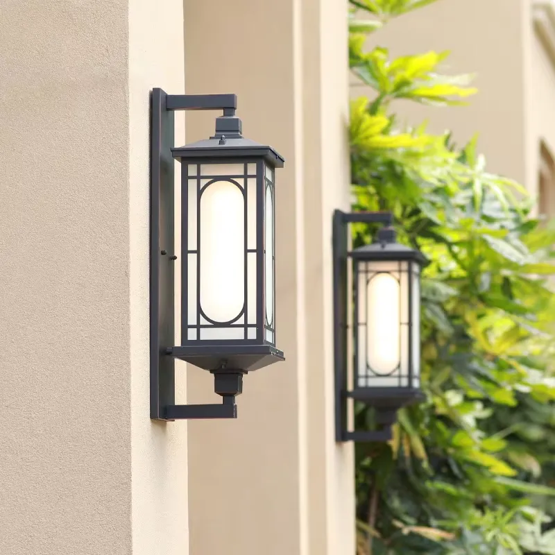 مصباح جداري خارجي حديث بتصميم  - مراجعة Outdoor Lighting Waterproof وسعره