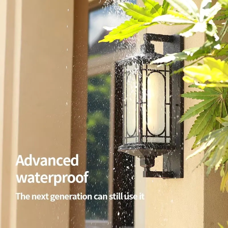مصباح جداري خارجي حديث بتصميم  - مراجعة Outdoor Lighting Waterproof وسعره