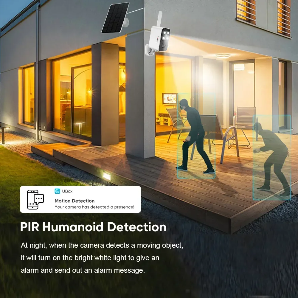 LS VISION كاميرا تعمل بالطاقة  - مراجعة Outdoor Lighting Wireless وسعره