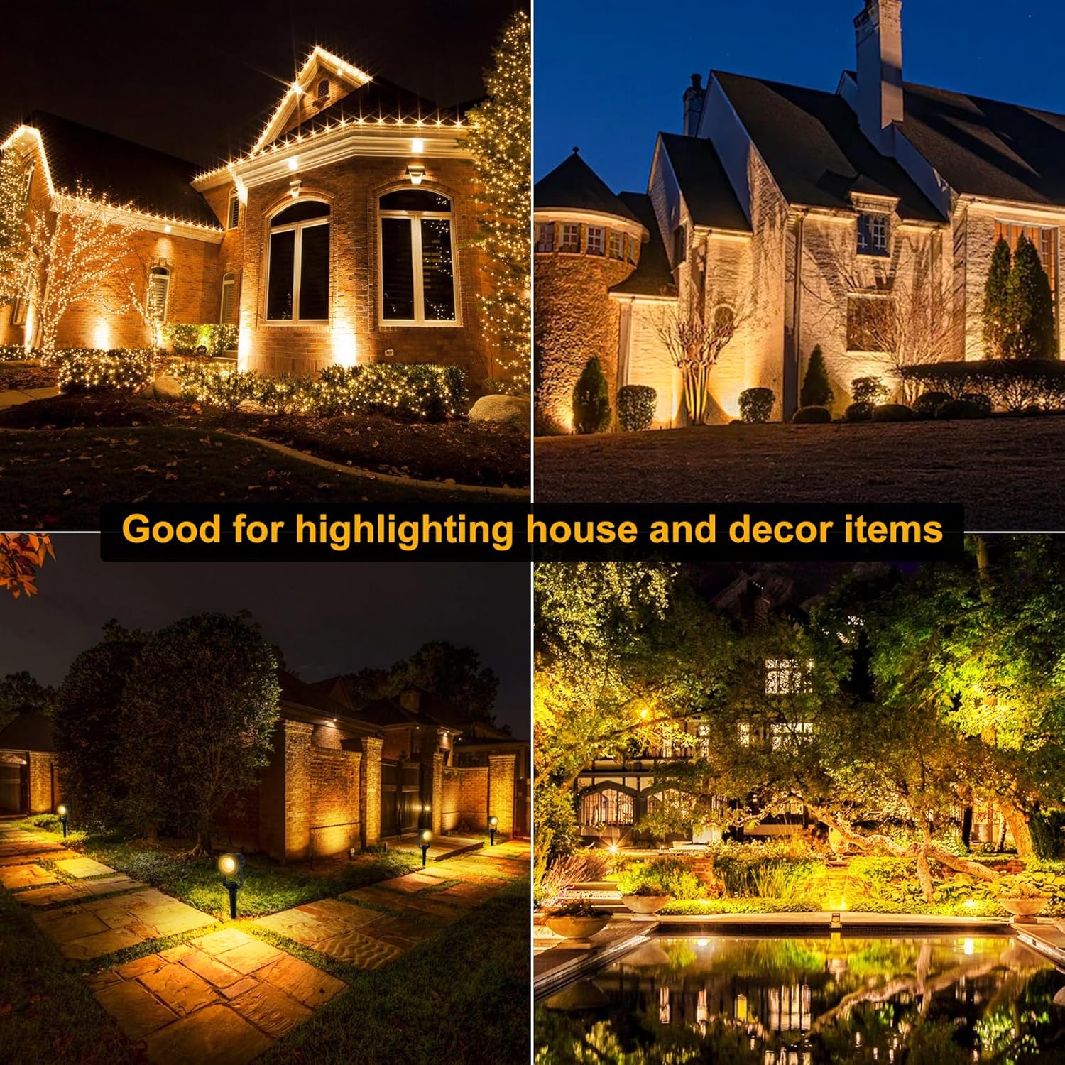 3000K أضواء خارجية حديقة المنا - مراجعة Outdoor Lighting Uk وسعره