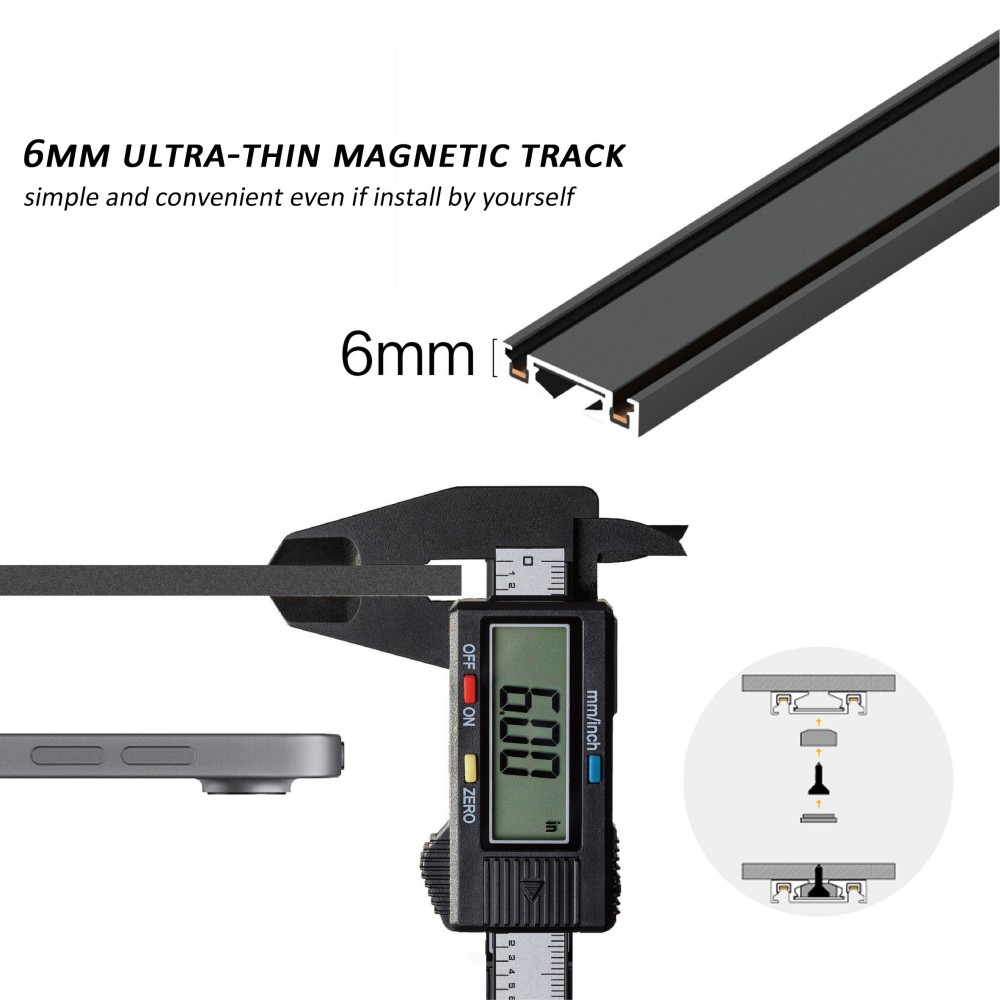 أضواء مسار ذكية LED مع تحكم عن - مراجعة Outdoor Lighting Track وسعره